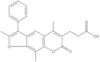 2,5,9-Trimethyl-7-oxo-3-phenyl-7H-furo[3,2-g][1]benzopyran-6-propanoic acid