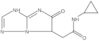 N-Cyclopropyl-5,6-dihydro-5-oxo-1H-imidazo[1,2-b][1,2,4]triazole-6-acetamide