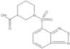 1-(2,1,3-Benzothiadiazol-4-ylsulfonyl)-3-piperidinecarboxylic acid