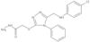 2-[[5-[[(4-Chlorophenyl)amino]methyl]-4-phenyl-4H-1,2,4-triazol-3-yl]thio]acetic acid hydrazide