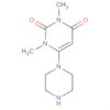 2,4(1H,3H)-Pyrimidinedione, 1,3-dimethyl-6-(1-piperazinyl)-