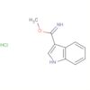 1H-Indole-3-carboximidic acid, methyl ester, monohydrochloride