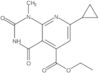 Ethyl 7-cyclopropyl-1,2,3,4-tetrahydro-1-methyl-2,4-dioxopyrido[2,3-d]pyrimidine-5-carboxylate