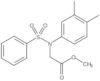 N-(3,4-Dimethylphenyl)-N-(phenylsulfonyl)glycine methyl ester