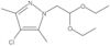 4-Chloro-1-(2,2-diethoxyethyl)-3,5-dimethyl-1H-pyrazole