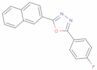 2-(4-Fluorophenyl)-5-(2-naphthalenyl)-1,3,4-oxadiazole