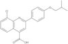 8-Chloro-2-[4-(2-methylpropoxy)phenyl]-4-quinolinecarboxylic acid