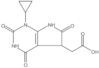 1-Cyclopropyl-2,3,4,5,6,7-hexahydro-2,4,6-trioxo-1H-pyrrolo[2,3-d]pyrimidine-5-acetic acid