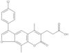 3-(4-Chlorophenyl)-5,9-dimethyl-7-oxo-7H-furo[3,2-g][1]benzopyran-6-propanoic acid