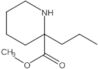 2-Piperidinecarboxylic acid, 2-propyl-, methyl ester