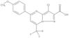 3-Chloro-5-(4-methoxyphenyl)-7-(trifluoromethyl)pyrazolo[1,5-a]pyrimidine-2-carboxylic acid