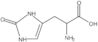 α-Amino-2,3-dihydro-2-oxo-1H-imidazole-4-propanoic acid