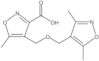 4-[[(3,5-Dimethyl-4-isoxazolyl)methoxy]methyl]-5-methyl-3-isoxazolecarboxylic acid