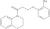 3-[(2-Aminophenyl)thio]-1-(3,4-dihydro-1(2H)-quinolinyl)-1-propanone