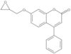 7-(2-Oxiranylmethoxy)-4-phenyl-2H-1-benzopyran-2-one