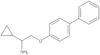 α-[(4'-Fenilbifenil)-4-iloxi]metilciclopropanometanamina