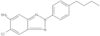 2-(4-Butylphenyl)-6-chloro-2H-benzotriazol-5-amine