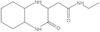 N-Ethyldecahydro-3-oxo-2-quinoxalineacetamide