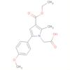 1H-Pyrrole-1-acetic acid,3-(ethoxycarbonyl)-5-(4-methoxyphenyl)-2-methyl-