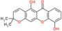 5,10-dihydroxy-2,2-dimethyl-2H,6H-pyrano[3,2-b]xanthen-6-one