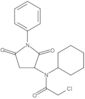 Acetamide, 2-chloro-N-cyclohexyl-N-(2,5-dioxo-1-phenyl-3-pyrrolidinyl)-