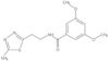 N-[2-(5-Amino-1,3,4-tiadiazol-2-il)etil]-3,5-dimetoxibenzamida