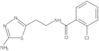 N-[2-(5-Amino-1,3,4-thiadiazol-2-yl)ethyl]-2-chlorobenzamide