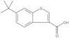 6-(1,1-Dimethylethyl)benzo[b]thiophene-3-carboxylic acid