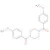 Piperazine, 1,4-bis(4-methoxybenzoyl)-