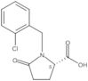 1-[(2-Chlorophenyl)methyl]-5-oxo-<span class="text-smallcaps">L</span>-proline