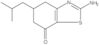 2-Amino-5,6-dihydro-5-(2-methylpropyl)-7(4H)-benzothiazolone