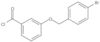 Benzoyl chloride, 3-[(4-bromophenyl)methoxy]-