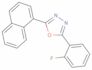 2-(2-Fluorophenyl)-5-(1-naphthalenyl)-1,3,4-oxadiazole