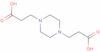 1,4-Piperazinedipropanoic acid