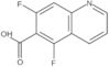 5,7-Difluoro-6-quinolinecarboxylic acid