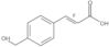 (2E)-3-[4-(Hydroxymethyl)phenyl]-2-propenoic acid