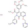 methyl 2-[(2-methylpyridin-4-yl)methyl]-1-oxo-8-(pyrimidin-2-ylmethoxy)-4-(3,4,5-trimethoxypheny...