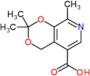 2,2,8-trimethyl-4H-[1,3]dioxino[4,5-c]pyridine-5-carboxylic acid