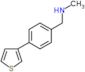 N-Methyl-4-(3-thienyl)benzenemethanamine