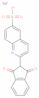 6-Quinolinesulfonic acid, 2-(2,3-dihydro-1,3-dioxo-1H-inden-2-yl)-, sodium salt (1:1)