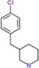 3-(4-chlorobenzyl)piperidine