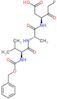 N-[(benzyloxy)carbonyl]-L-valyl-N-[(1S)-1-(carboxymethyl)-3-fluoro-2-oxopropyl]-L-alaninamide