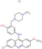 6-chloro-9-({4-hydroxy-3-[(4-methylpiperazin-1-yl)methyl]phenyl}amino)-2-methoxyacridinium chloride