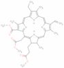 methyl (2S-trans)-13-ethyl-2,3-dihydro-18-(methoxycarbonyl)-20-(2-methoxy-2-oxoethyl)-3,7,12,17-tetramethyl-8-vinyl-21H,23H-porphine-2-propionate