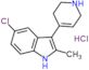 5-Chloro-2-methyl-3-(1,2,3,6-tetrahydro-4-pyridinyl)-1H-indole