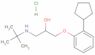 2-Propanol, 1-(2-cyclopentylphenoxy)-3-[(1,1-dimethylethyl)amino]-, hydrochloride (1:1)