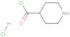 4-Piperidinecarbonyl chloride, hydrochloride (1:1)