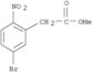 Benzeneacetic acid, 5-bromo-2-nitro-, methyl ester