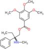 2-(methylamino)-2-phenylbutyl 3,4,5-trimethoxybenzoate