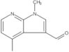 1,4-Dimethyl-1H-pyrrolo[2,3-b]pyridine-3-carboxaldehyde